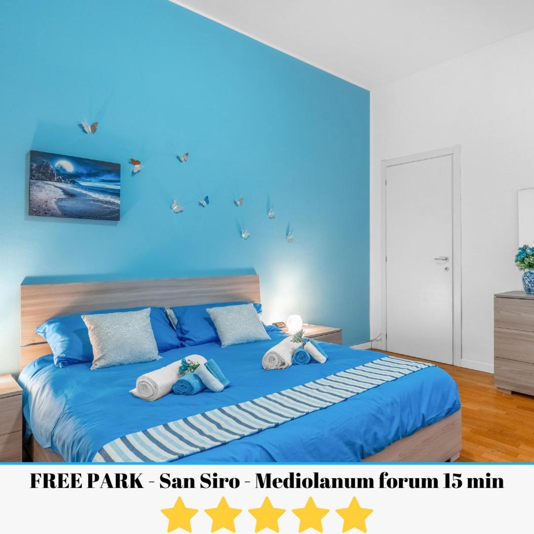 Free Park- San Siro - Mediolanum Forum 15 Min Luaran gambar